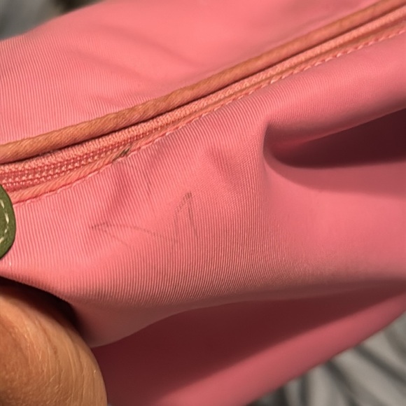 RARE COACH purse bag pink green rubber rain AKA alpha kappa alpha sorority girly - Picture 7 of 7